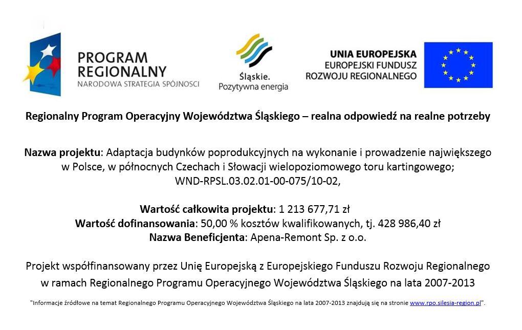 Regionalny Program Operacyjny Województwa Śląskiego lata 2007-2013