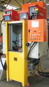 Automatische Ein-Stationen-Schweißmaschine für Inline-ASL (Hakenschweißer) - Vorderansicht