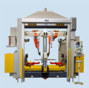 Automatische Schweißmaschine für COA-Abgassysteme Automatische Schweißmaschine für COA-Abgassysteme