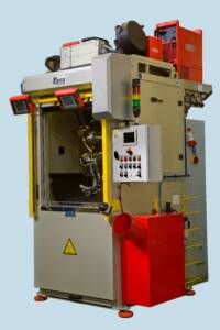 Automatische Schweißmaschine mit Einzelstation ASJ - Seitenansicht Automatische Schweißmaschine mit Einzelstation ASJ