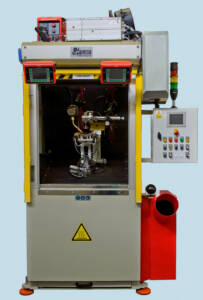 Automatische Schweißmaschine mit Einzelstation ASJ - Vorderansicht Automatische Schweißmaschine mit Einzelstation ASJ