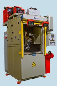 Automatische Schweißmaschine mit Einzelstation ASJ - Seitenansicht Automatische Schweißmaschine mit Einzelstation ASJ