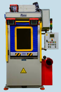 Automatische Schweißmaschine mit Einzelstation ASJ - Vorderansicht Automatische Schweißmaschine mit Einzelstation ASJ