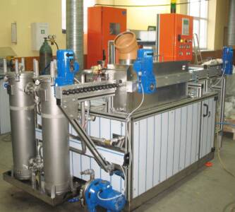 Kolbenwaschanlage - zum Waschen und Trocknen von Kolbenstangen