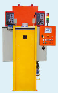 Automatische Ein-Stationen-Schweißmaschine für Inline-ASL (Hakenschweißer) - Vorderansicht