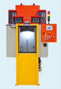 Automatische Ein-Stationen-Schweißmaschine für Inline-ASL (Hakenschweißer) - Vorderansicht