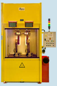 Zwei-Stationen-Schweißmaschine ASD - Vorderansicht Zwei-Stationen-Schweißmaschine ASD