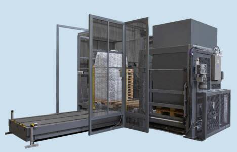 Transportsystem für Maschinen Big-Bag - Ruckansicht Widok z tyłu